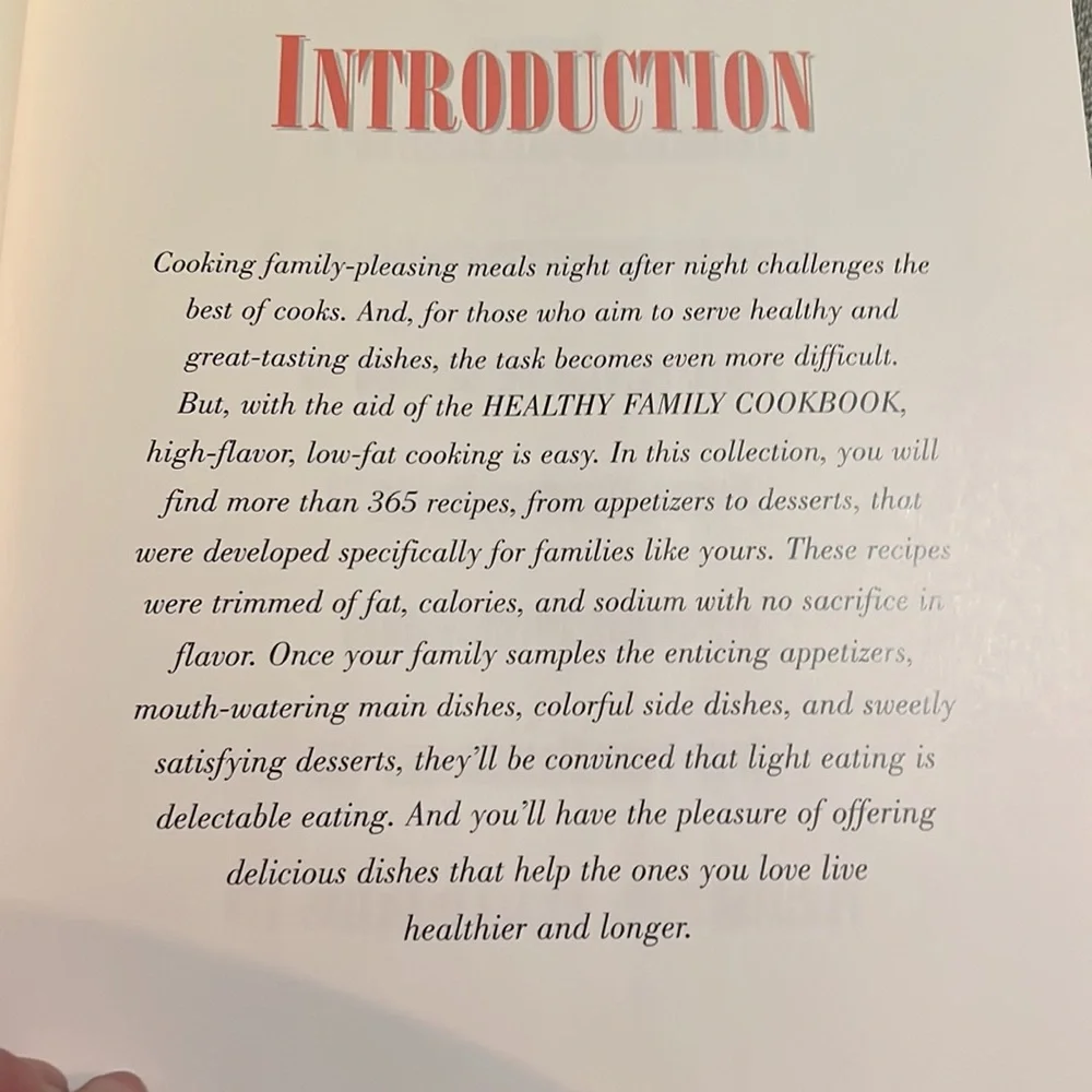 Better Homes and Gardens Healthy Family‎ Cookbook Recipes Tips Nutrition 1995